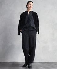 F6SAD11230 MICHEL KLEIN(小さいサイズ)(メゾン ドゥ サンク) [小さいサイズ]コンパクトモールカーディガン ライトブルー