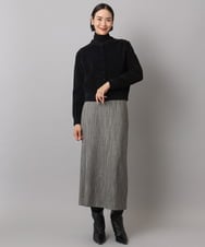 F6SAD11230 MICHEL KLEIN(小さいサイズ)(メゾン ドゥ サンク) [小さいサイズ]コンパクトモールカーディガン ライトブルー