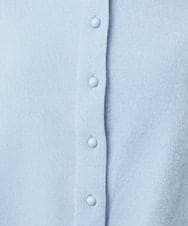 F6SAD11230 MICHEL KLEIN(小さいサイズ)(メゾン ドゥ サンク) [小さいサイズ]コンパクトモールカーディガン ライトブルー