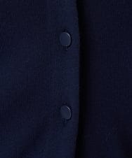 F6SDD01230 MICHEL KLEIN(小さいサイズ)(メゾン ドゥ サンク) [小さいサイズ][アンサンブル対応]コンパクトクルーネックカーディガン ラベンダー