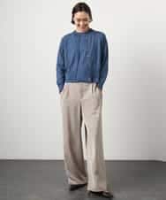 F6SGD24230 MICHEL KLEIN(小さいサイズ)(メゾン ドゥ サンク) [小さいサイズ][アンサンブル対応]シアーカーディガン アイボリー