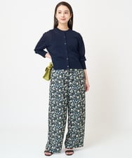 F6SGV32230 MICHEL KLEIN(小さいサイズ)(メゾン ドゥ サンク) [小さいサイズ]ドライタッチシアーカーディガン ライトブルー(53)