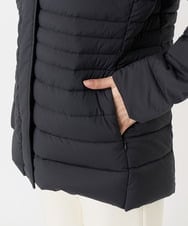 F6VAA40570 MICHEL KLEIN(小さいサイズ)(メゾン ドゥ サンク) [小さいサイズ]2WAYストレッチダウンジャケット(定番人気) モカ