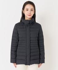 F6VAA40570 MICHEL KLEIN(小さいサイズ)(メゾン ドゥ サンク) [小さいサイズ]2WAYストレッチダウンジャケット(定番人気) モカ