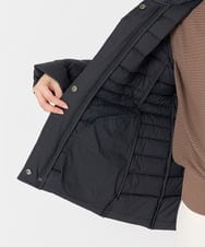 F6VAA40570 MICHEL KLEIN(小さいサイズ)(メゾン ドゥ サンク) [小さいサイズ]2WAYストレッチダウンジャケット(定番人気) モカ