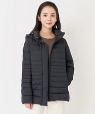 F6VAA40570 MICHEL KLEIN(小さいサイズ)(メゾン ドゥ サンク) [小さいサイズ]2WAYストレッチダウンジャケット(定番人気) モカ