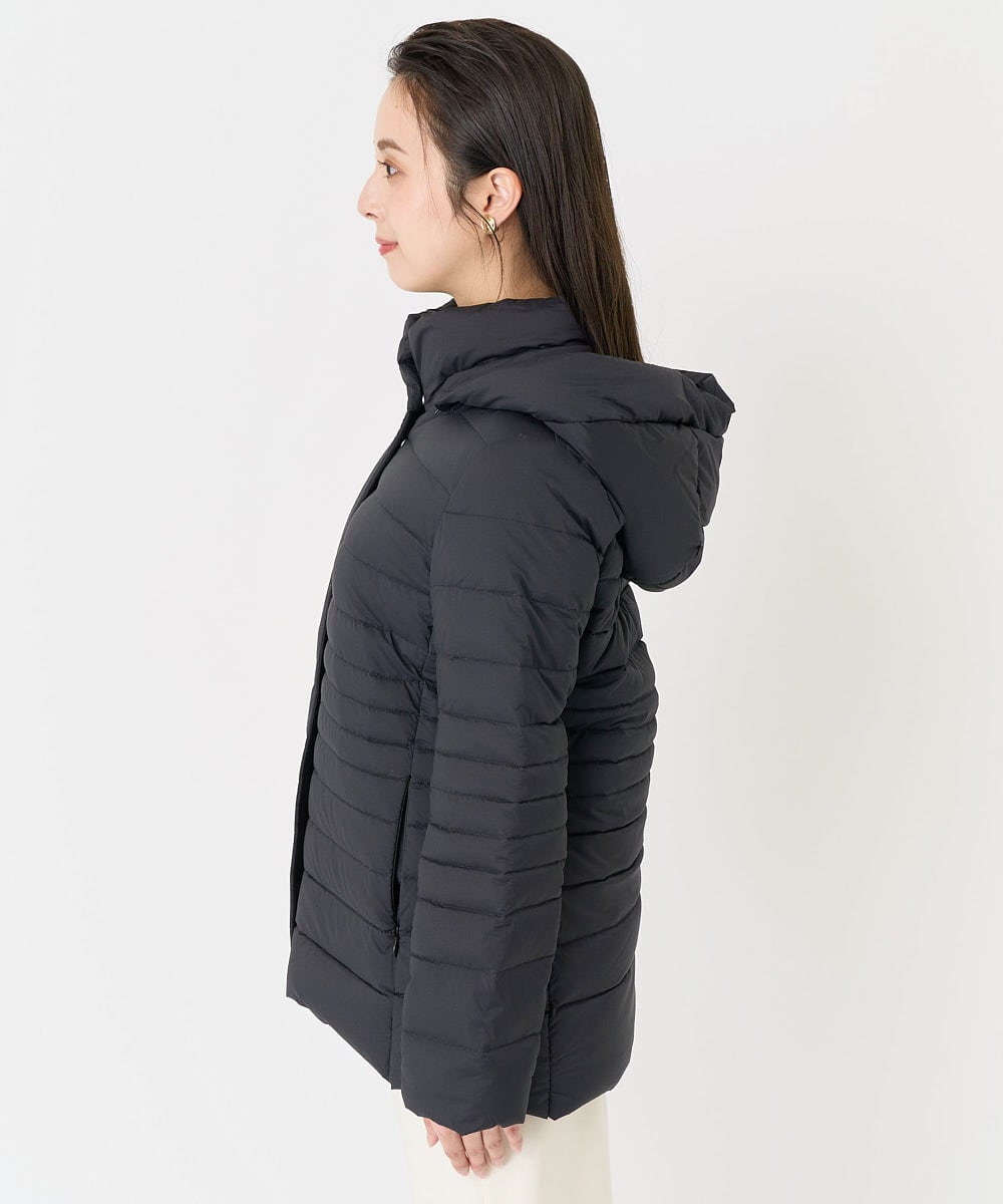 F6VAA40570 MICHEL KLEIN(小さいサイズ)(メゾン ドゥ サンク) [小さいサイズ]2WAYストレッチダウンジャケット(定番人気) モカ