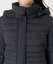 F6VAA40570 MICHEL KLEIN(小さいサイズ)(メゾン ドゥ サンク) [小さいサイズ]2WAYストレッチダウンジャケット(定番人気) モカ