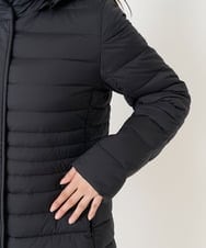 F6VAA40570 MICHEL KLEIN(小さいサイズ)(メゾン ドゥ サンク) [小さいサイズ]2WAYストレッチダウンジャケット(定番人気) モカ