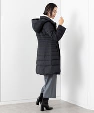 F6VAA41610 MICHEL KLEIN(小さいサイズ)(メゾン ドゥ サンク) [小さいサイズ]2WAYストレッチダウンミドルコート(定番人気) モカ
