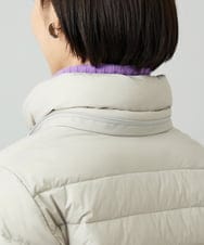 F6VBD40570 MICHEL KLEIN(小さいサイズ)(メゾン ドゥ サンク) [小さいサイズ][定番人気]2WAYストレッチダウンジャケット ライトグレー