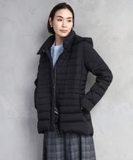 F6VBD40570 MICHEL KLEIN(小さいサイズ)(メゾン ドゥ サンク) [小さいサイズ][定番人気]2WAYストレッチダウンジャケット ライトグレー