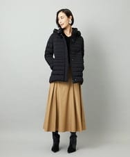 F6VBD40570 MICHEL KLEIN(小さいサイズ)(メゾン ドゥ サンク) [小さいサイズ][定番人気]2WAYストレッチダウンジャケット ライトグレー