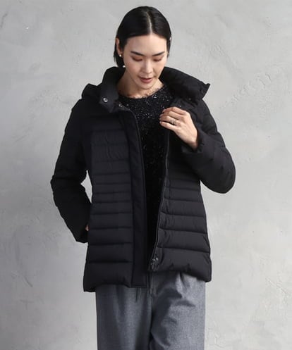 F6VBD40570 MICHEL KLEIN(小さいサイズ) [小さいサイズ][定番人気]2WAYストレッチダウンジャケット