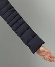 F6VBD41610 MICHEL KLEIN(小さいサイズ)(メゾン ドゥ サンク) [小さいサイズ][定番人気]2WAYストレッチダウンミドルコート ネイビー