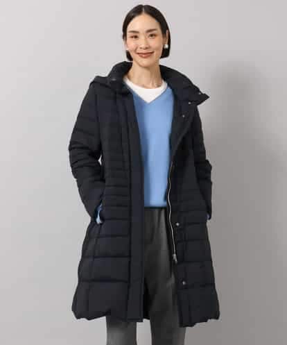 F6VBG41610 MICHEL KLEIN(小さいサイズ) [小さいサイズ][定番人気]ストレッチロングダウンコート