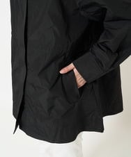 F6VDA03450 MICHEL KLEIN(小さいサイズ)(メゾン ドゥ サンク) [小さいサイズ]フード付きオーバーサイズコート アイボリー