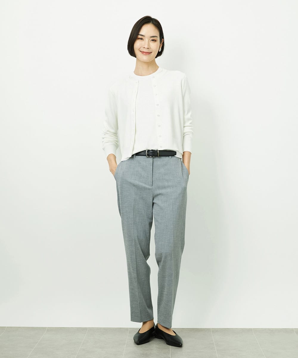 F94GD01150 その他(メゾン ドゥ サンク) [小さいサイズ]本革ベルト グレー