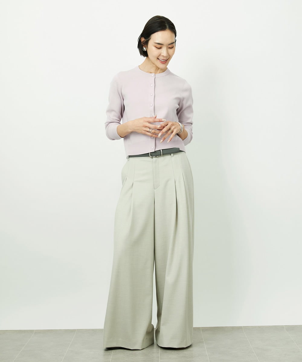 F94GD01150 その他(メゾン ドゥ サンク) [小さいサイズ]本革ベルト グレー