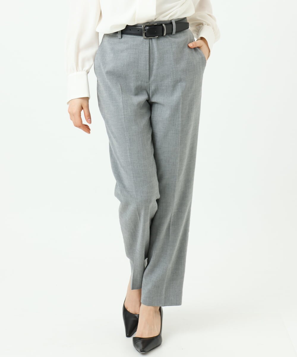 F94GD01150 MICHEL KLEIN(小さいサイズ)(メゾン ドゥ サンク) [小さいサイズ]本革ベルト グレー