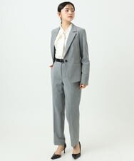 F94GD01150 MICHEL KLEIN(小さいサイズ)(メゾン ドゥ サンク) [小さいサイズ]本革ベルト グレー