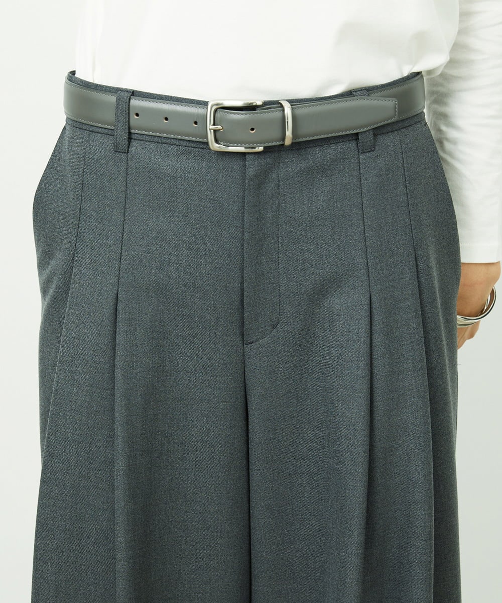 F94GD01150 その他(メゾン ドゥ サンク) [小さいサイズ]本革ベルト グレー