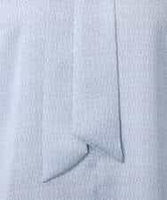 FIBBD22070 OFUON le MK(オフオン ル エムケー) 幾何柄ボウタイブラウス/洗える/WEB限定サイズあり ライトブルー