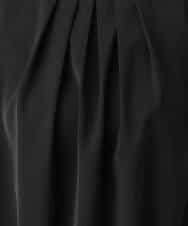 FIBFD01060 OFUON le MK(オフオン　ル　エムケー) タックデザインジョーゼットブラウス(長袖)/UVカット/接触冷感/洗える ピンク