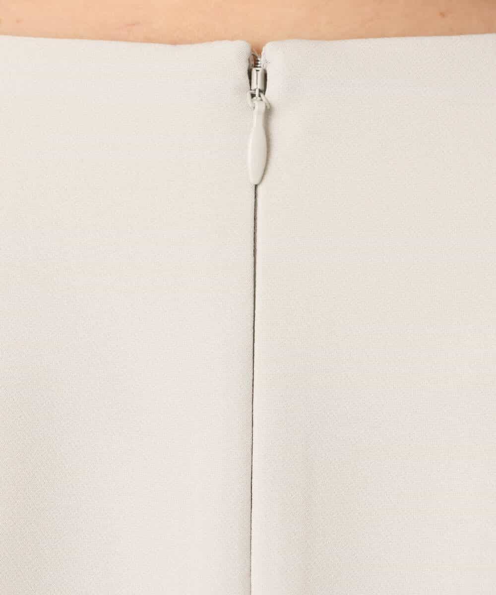 FIBFD03080 OFUON le MK(オフオン　ル　エムケー) ダブルクロス ペプラムブラウス/洗える/WEB限定サイズあり ベージュ