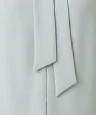 FIBFD07070 OFUON le MK(オフオン　ル　エムケー) スムースジョーゼットボウブラウス/洗える/WEB限定サイズあり ミント