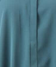 FIBGD17070 OFUON le MK(オフオン　ル　エムケー) ドルマンスリーブジョーゼットブラウス/UVカット/接触冷感/洗濯機で洗える/WEB限定サイズあり ブルーグリーン