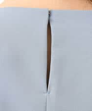 FIBGD22080 OFUON le MK(オフオン　ル　エムケー) ストレッチパール調タックブラウス/UVカット/接触冷感/洗濯機で洗える/WEB限定サイズあり ライトブルー