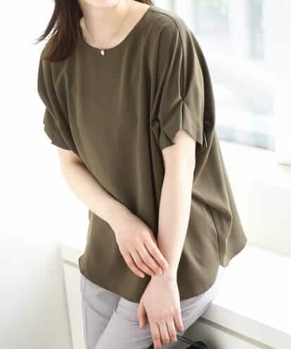 FIBJA03060 OFUON le MK タックスリーブブブラウス/洗える/WEB限定サイズあり