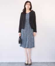 FIDFD10130 OFUON le MK(オフオン　ル　エムケー) [セットアップ対応]ライトラブルクロス カラーレスジャケット/洗える/WEB限定サイズあり ベージュ