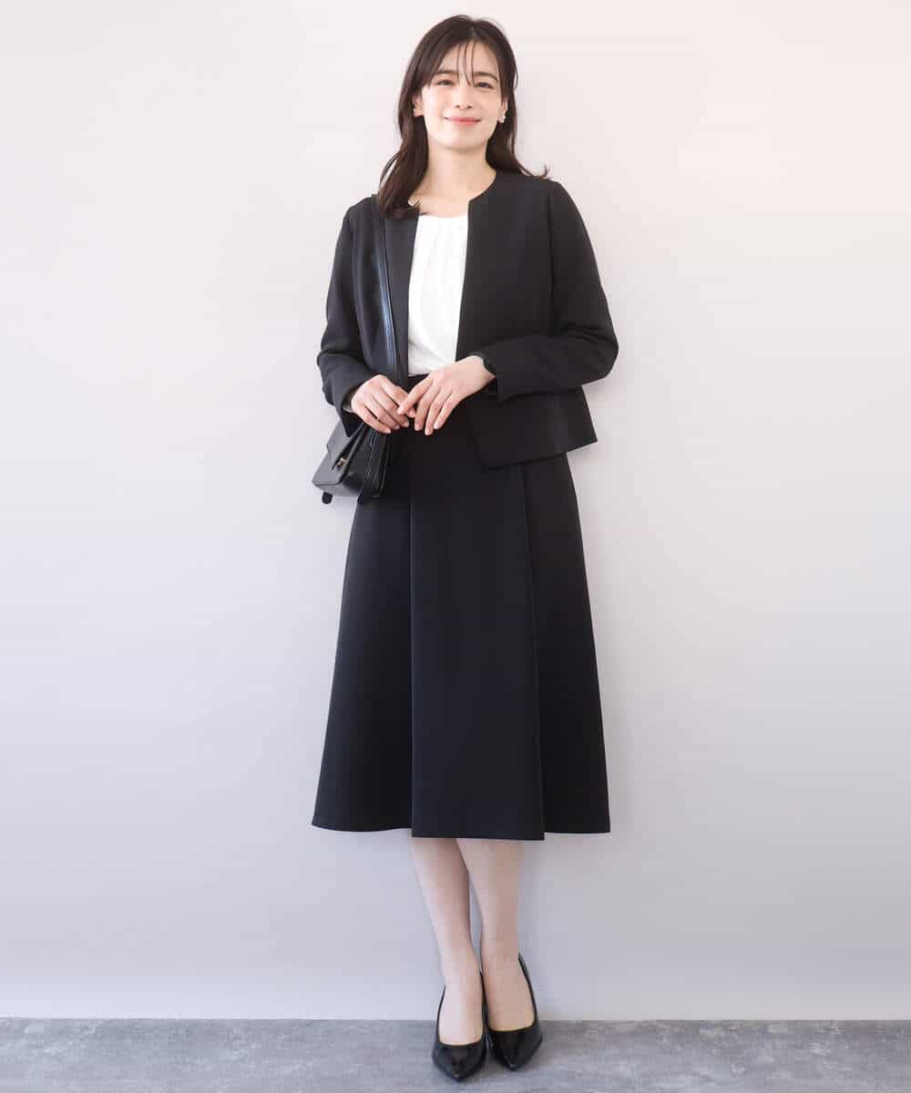 FIDFD10130 OFUON le MK(オフオン　ル　エムケー) [セットアップ対応]ライトラブルクロス カラーレスジャケット/洗える/WEB限定サイズあり ベージュ