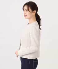 FIDFD10130 OFUON le MK(オフオン　ル　エムケー) [セットアップ対応]ライトラブルクロス カラーレスジャケット/洗える/WEB限定サイズあり ベージュ