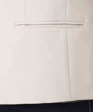 FIDFD10130 OFUON le MK(オフオン　ル　エムケー) [セットアップ対応]ライトラブルクロス カラーレスジャケット/洗える/WEB限定サイズあり ベージュ