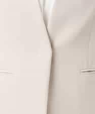 FIDFD10130 OFUON le MK(オフオン　ル　エムケー) [セットアップ対応]ライトラブルクロス カラーレスジャケット/洗える/WEB限定サイズあり ベージュ