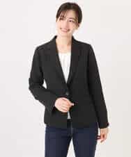 FIDFD11130 OFUON le MK(オフオン　ル　エムケー) [セットアップ対応]ライトラブルクロス テーラードジャケット/洗える/WEB限定サイズあり ベージュ