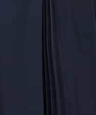 FIEDD20120 OFUON le MK(オフオン ル エムケー) シフォンプリーツデザインワンピース/洗える/WEB限定サイズあり グレイッシュブルー