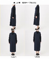 FIEDD21120 OFUON le MK(オフオン　ル　エムケー) サイドパール調釦デザインVネックジャンパースカート/洗える/WEB限定サイズあり ベージュ