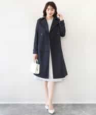 FIEFD03120 OFUON le MK(オフオン　ル　エムケー) [セットアップ対応]ツイードデザインワンピース/WEB限定 ライトグレー