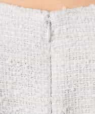 FIEFD03120 OFUON le MK(オフオン　ル　エムケー) [セットアップ対応]ツイードデザインワンピース/WEB限定 ライトグレー