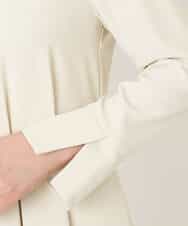 FIEFD05110 OFUON le MK(オフオン　ル　エムケー) ウエストタックワンピース/洗える/WEB限定サイズあり アイボリー