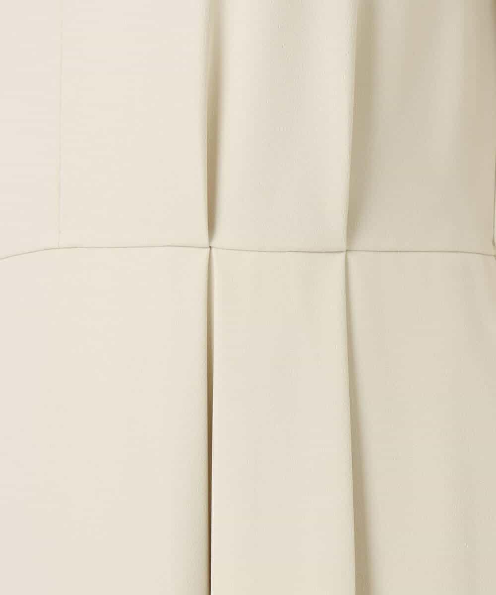 FIEFD05110 OFUON le MK(オフオン　ル　エムケー) ウエストタックワンピース/洗える/WEB限定サイズあり アイボリー