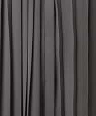 FIEFD09120 OFUON le MK(オフオン　ル　エムケー) プリーツジョーゼットワンピース/洗える/WEB限定サイズあり ダークグレー