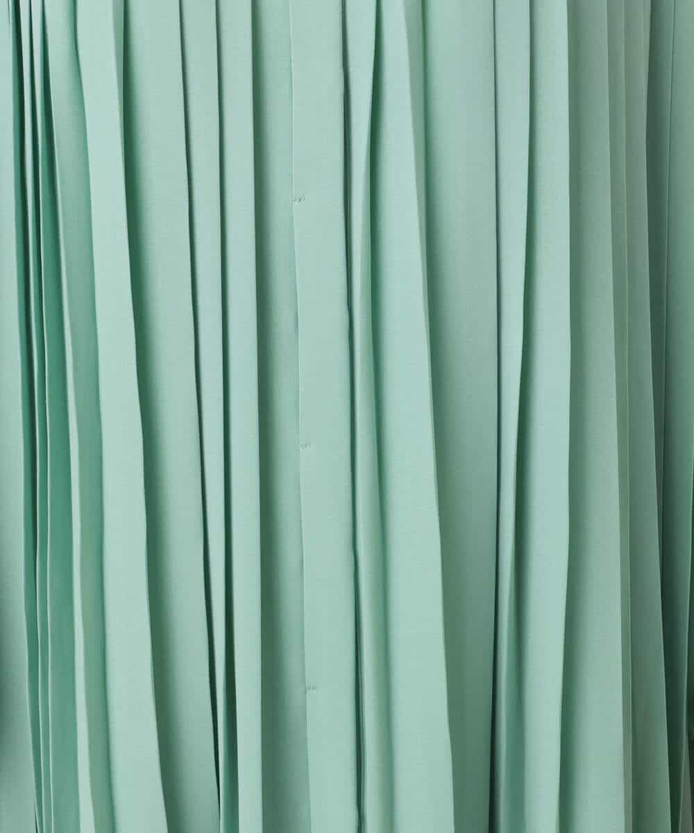 FIEFD09120 OFUON le MK(オフオン　ル　エムケー) プリーツジョーゼットワンピース/洗える/WEB限定サイズあり ダークグレー