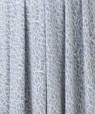 FIEFD41100 OFUON le MK(オフオン　ル　エムケー) カリグラフィープリント ジャージワンピース/洗える/WEB限定サイズあり ネイビー