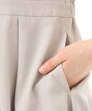 FIEGD22120 OFUON le MK(オフオン　ル　エムケー) 六分袖スキッパーワンピース/UVカット/洗濯機で洗える/WEB限定サイズあり ライトブルー