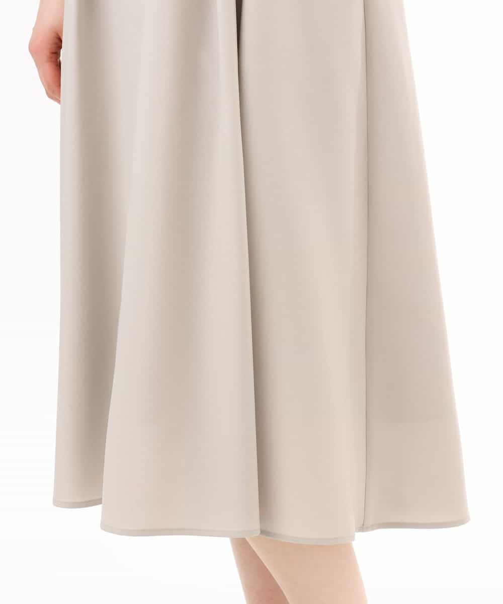 FIEGD22120 OFUON le MK(オフオン　ル　エムケー) 六分袖スキッパーワンピース/UVカット/洗濯機で洗える/WEB限定サイズあり ライトブルー